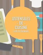 Ustensiles De Cuisine Livre De Coloriage