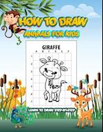 How To Draw Animals Book For Kids