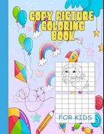 Copy Picture Coloring Book For Kids