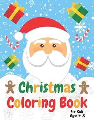 Christmas Coloring Book for Kids Ages 4-8