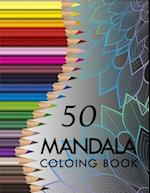 50 Mandala Coloring Book