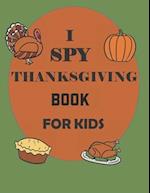 I Spy Thanksgiving Book for Kids