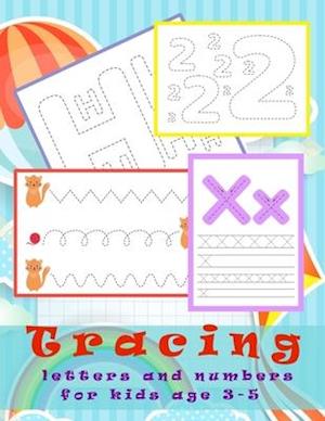 Tracing letters and numbers for kids age 3-5