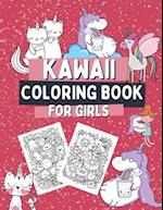 Kawaii Coloring Book For Girls