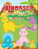 Dinosaur Coloring Book For Kids Ages 3-5