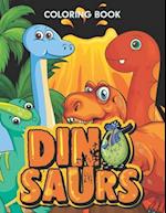 Dinosaurs coloring book