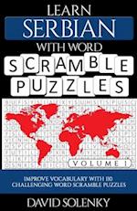 Learn Serbian with Word Scramble Puzzles Volume 1