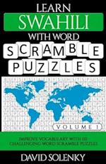 Learn Swahili with Word Scramble Puzzles Volume 1