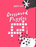 205 Fun Crossword Puzzles