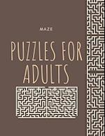 Maze Puzzles for Adults