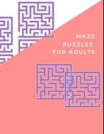 Maze Puzzles for Adults