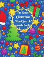 The Great Christmas Word Search puzzle book