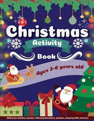Christmas Activity Book Ages 3-6 Years Old