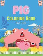 Pig Coloring Book For Girls