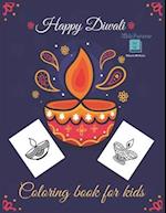 Happy Diwali Coloring Book for Kids