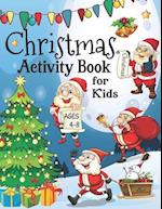 Christmas Activity Book for Kids ages 4-8