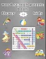 word search puzzle book clever kids