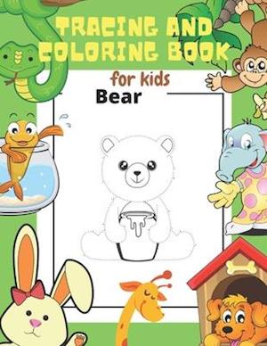 Tracing and Coloring Book for Kids