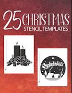 25 Christmas Stencil Templates