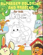 Alphabet Coloring and Tracing for Kids