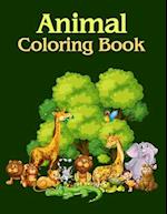 Animal Coloring Book: A Gorgeous 100 Animals Coloring Book For Toddler, Kids And Teens | Fun Coloring Gift Book For Animal Lovers On Any Occasions 