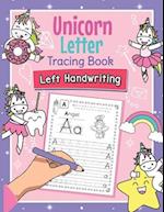 Unicorn Letter Tracing Book Left Handwriting