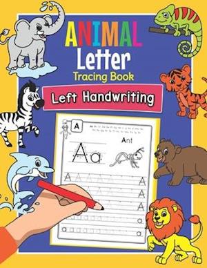 Animal Letter Tracing Book Left Handwriting