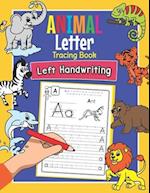 Animal Letter Tracing Book Left Handwriting