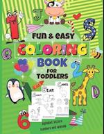 Fun&easy Coloring Book for Toddlers
