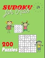 200 Puzzles Sudoku for Kids Ages 4-8