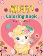 SHEEP Coloring Book For Toddlers