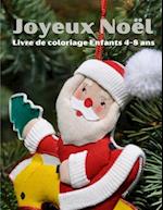 Joyeux Noël Livre de coloriage Enfants 4-8 ans