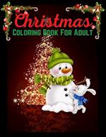 Christmas Coloring Book For Adult