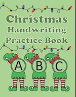 Christmas Handwriting Practice Book