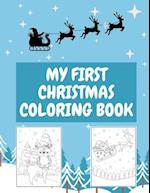 My First Christmas Coloring Book