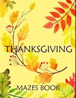 Thanksgiving Mazes Book