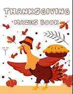 Thanksgiving Mazes Book