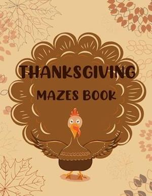 Thanksgiving Mazes Book