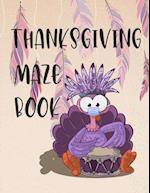 Thanksgiving Mazes Book