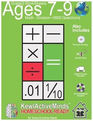 Grade 3 Worksheets - Math Division, HomeSchool Ready +3500 Questions