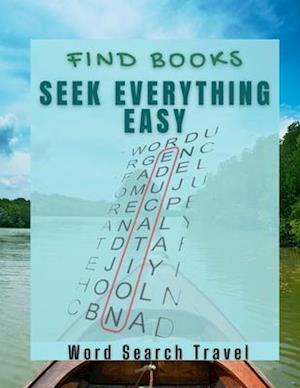 Find Books Seek Everything Easy Word Search Travel