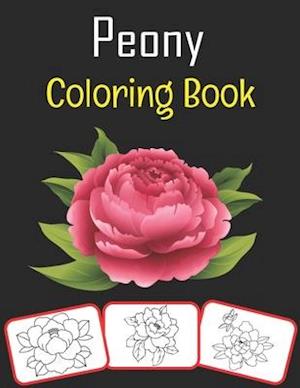 Peony Coloring Book