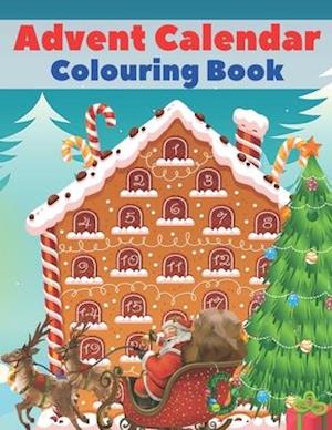 Advent Calendar Colouring Book