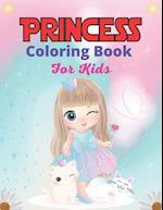 PRINCESS Coloring Book For Kids