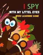 I Spy with My Little Eyes Word Learning Game