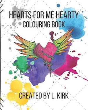 Hearts for me Hearty : Colouring Book