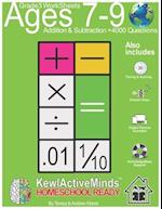 Grade 3 Worksheets - Math Addition & Subtraction, HomeSchool Ready +4000 Questions