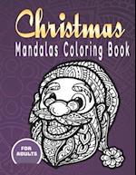 Christmas Mandalas Coloring Book For Adults