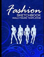 Fashion Sketchbook (Male Figure Templates)