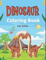 DINOSAUR Coloring Book For Girls